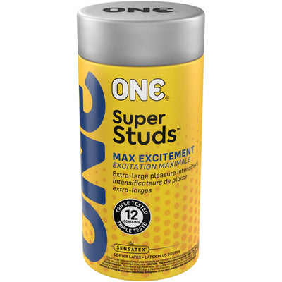 ONE Super Studs - Perlé & Extra-Lubrifié - Condomz