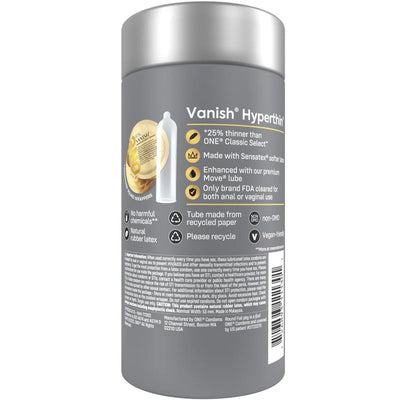 ONE Vanish HyperThin - Ultra-Fin & Sans Latex - Condomz