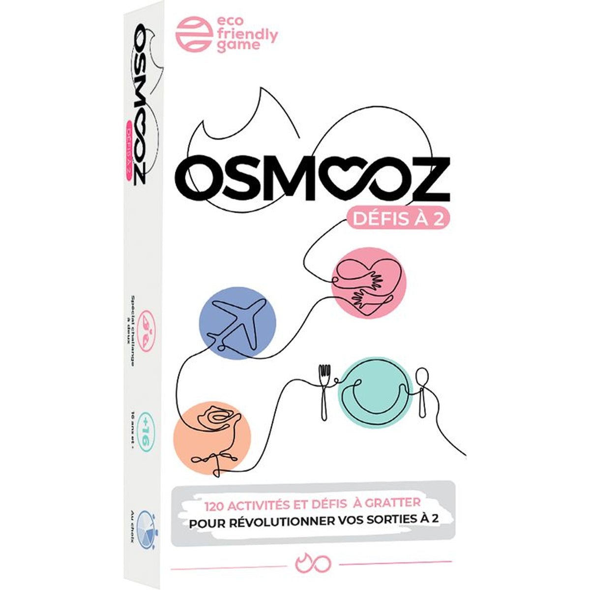 Osmooz Défis à 2 - Jeu de cartes - FSC - Condomz