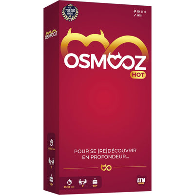 Osmooz Hot - Jeu de cartes - Accessoire Intime - Condomz