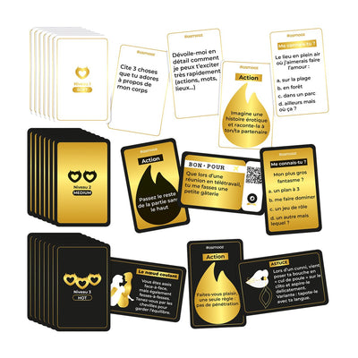 Osmooz Hot - Jeu de cartes - Accessoire Intime - Condomz