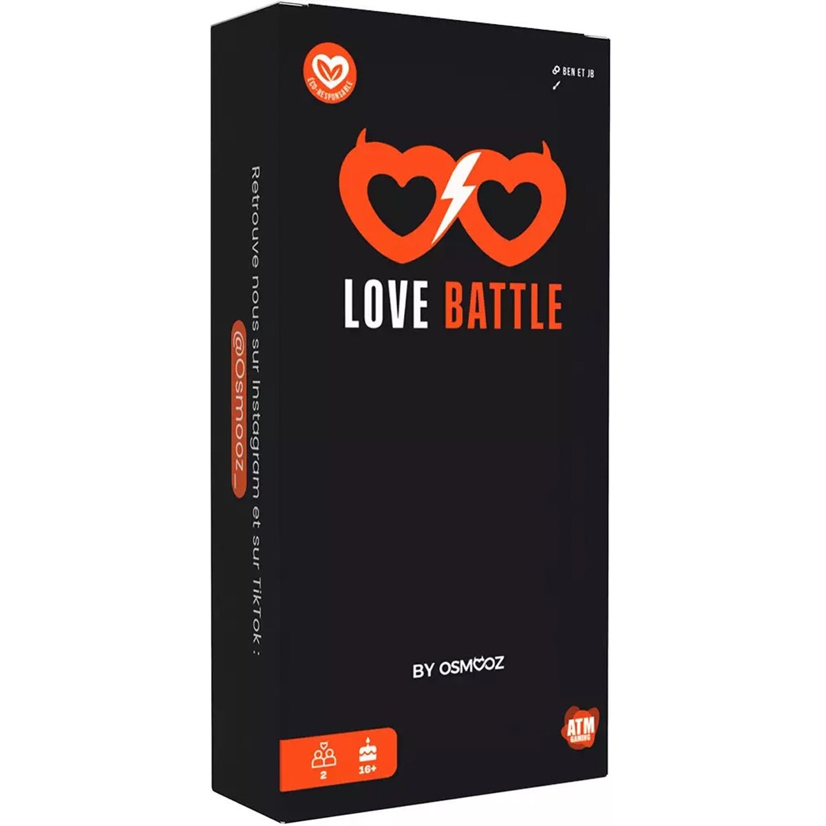 Osmooz Love Battle - Jeu de cartes - FSC - Condomz