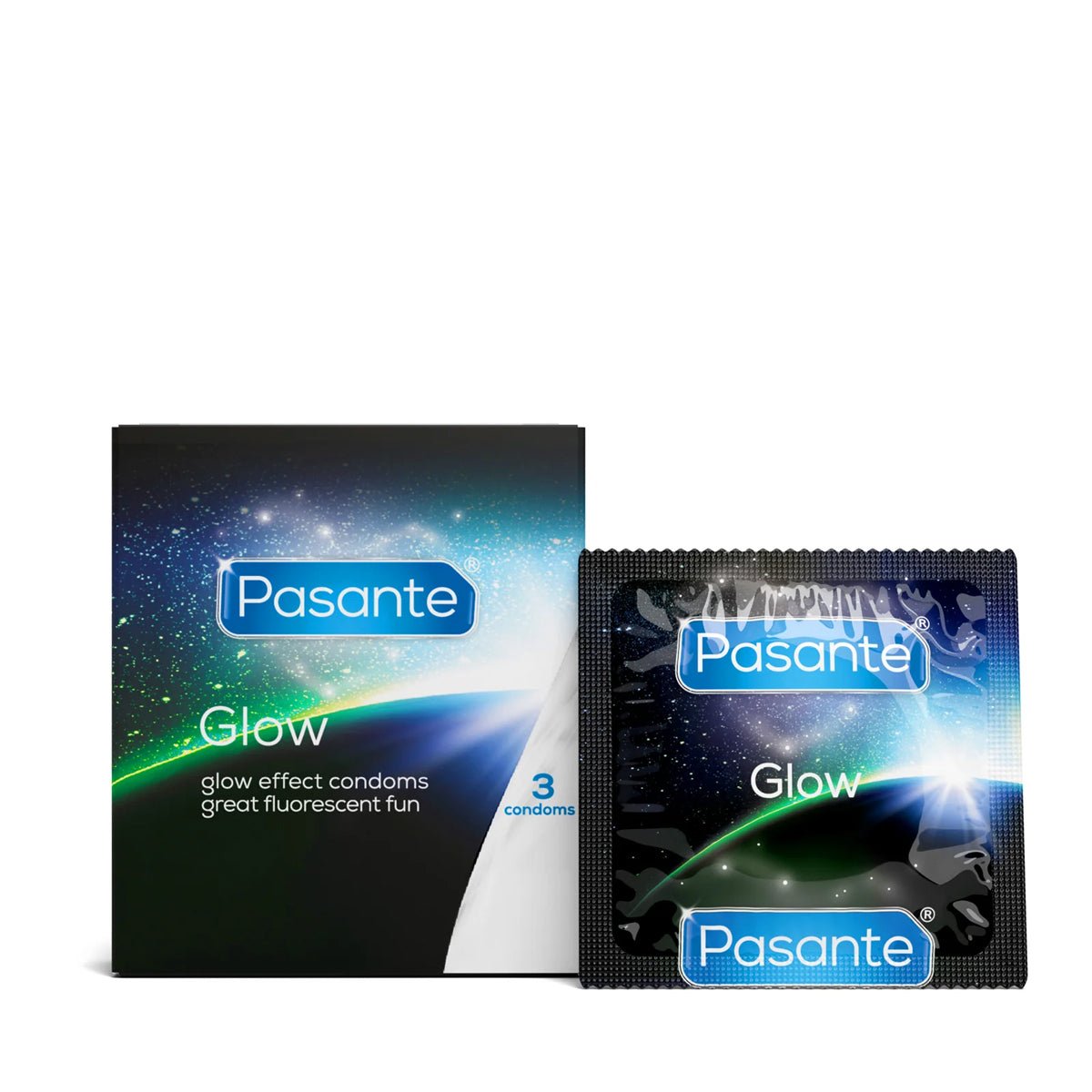 Pasante Glow - Phosphorescent & 53 mm - Condomz