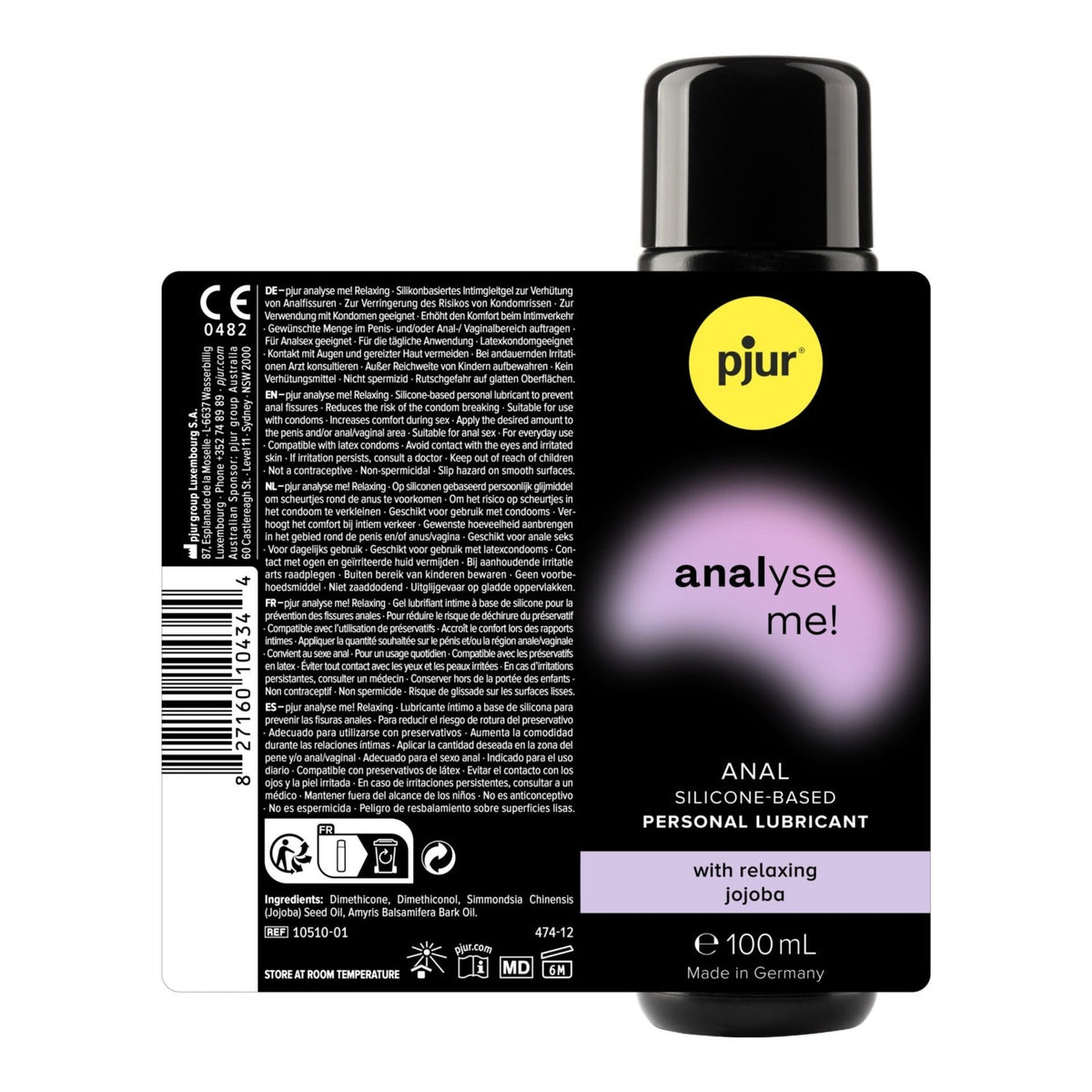 Pjur Analyse me! Relaxing - Longue Durée & Hydratant - Condomz