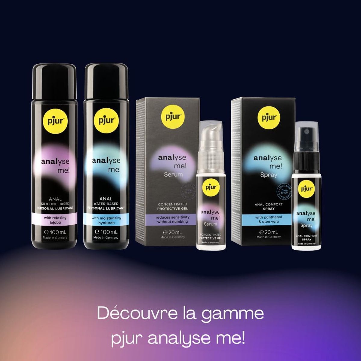 Pjur Analyse me! Relaxing - Longue Durée & Hydratant - Condomz