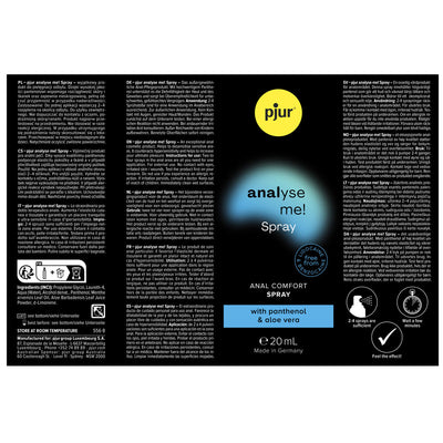 Pjur Analyse Me ! Spray - Apaisant & Effet Relaxant - Condomz