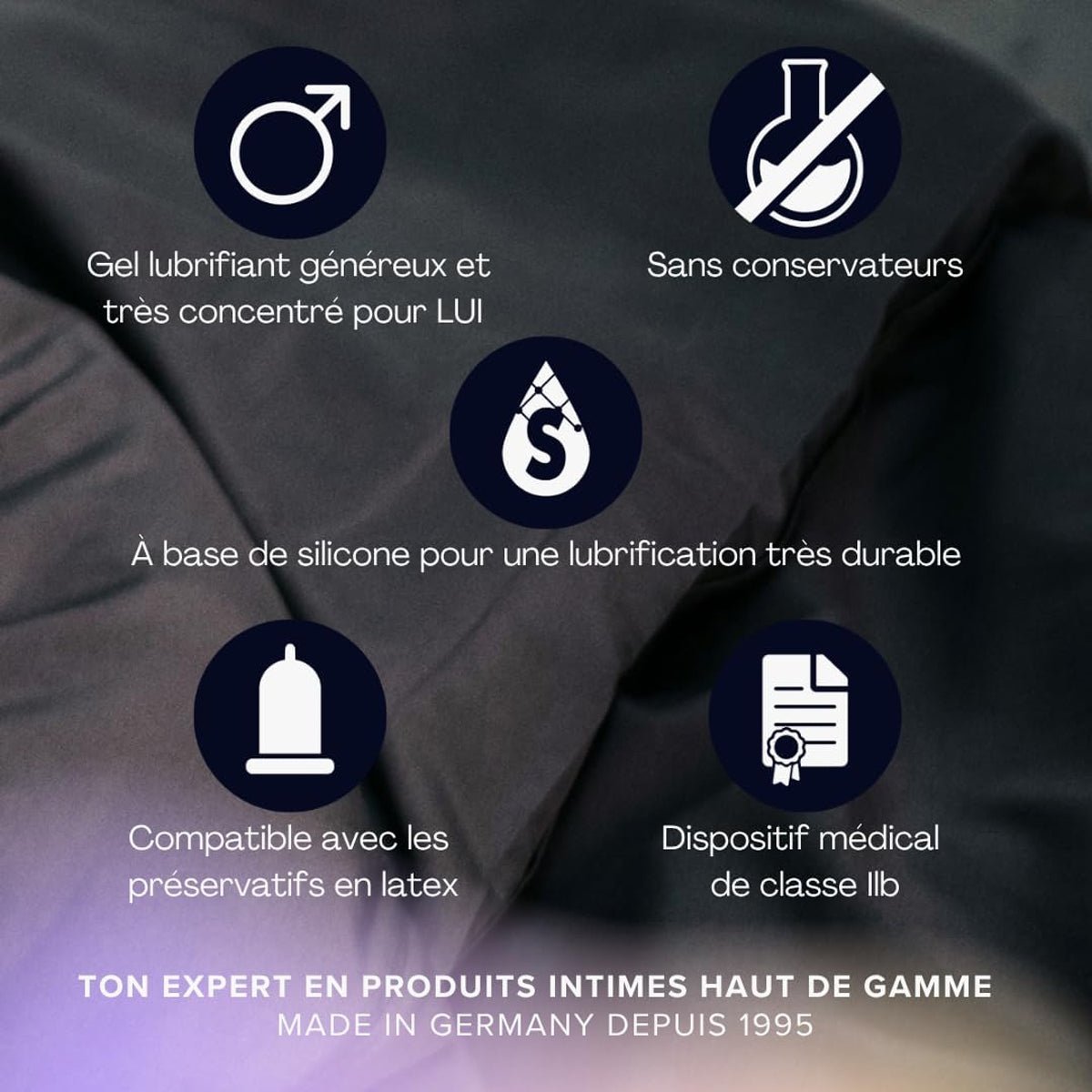Pjur Man - Hydratant & À Base de Silicone - Condomz