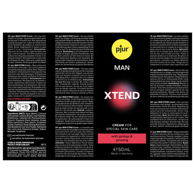 Pjur Man Xtend - Effet Picotant & Lubrifiant Intime - Condomz