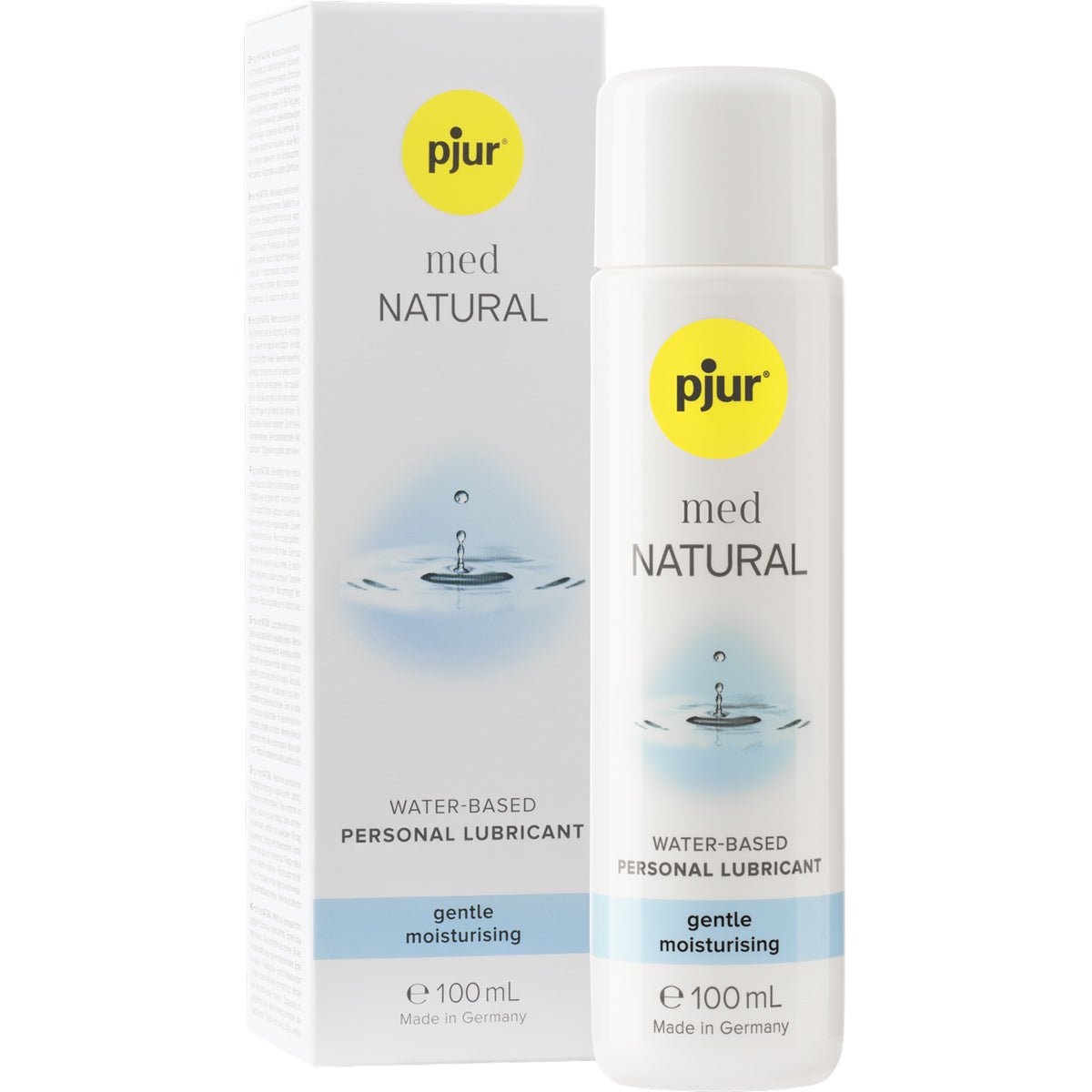 Pjur med Natural - Hydratant & À Base d'Eau - Condomz