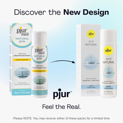 Pjur med Natural - Hydratant & À Base d'Eau - Condomz