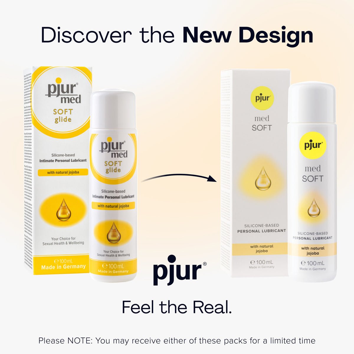 Pjur med Soft - Hydratant & À Base de Silicone - Condomz