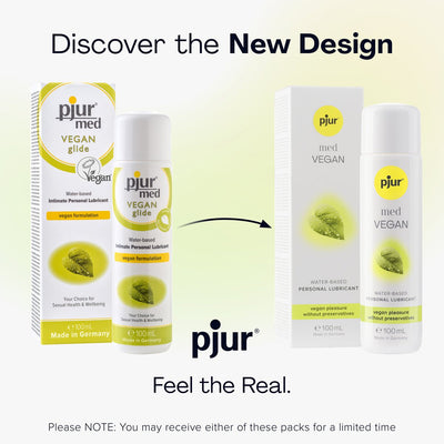 Pjur med Vegan - Hydratant & À Base d'Eau - Condomz