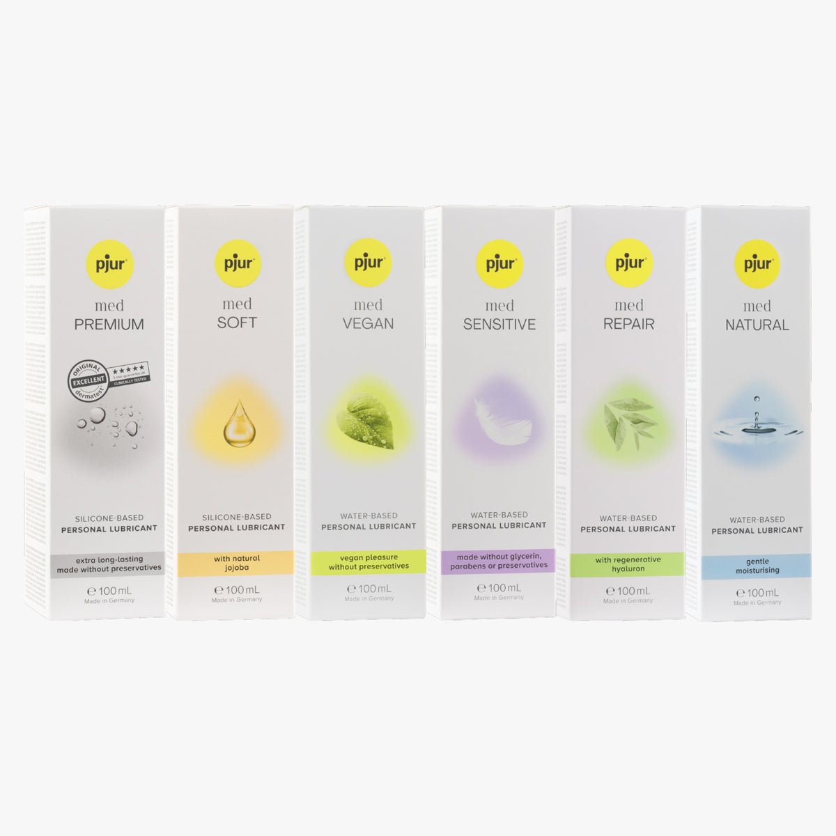 Pjur med Vegan - Hydratant & À Base d'Eau - Condomz