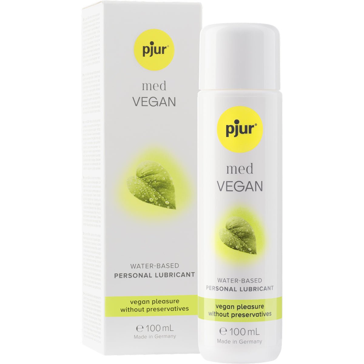 Pjur med Vegan - Hydratant & À Base d'Eau - Condomz