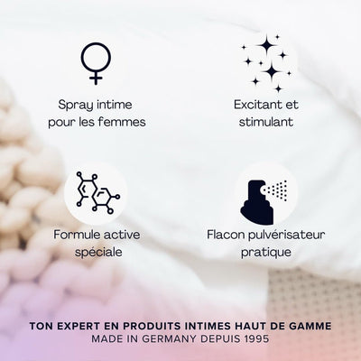 Pjur myspray - Effet Picotant & Soin Intime - Condomz