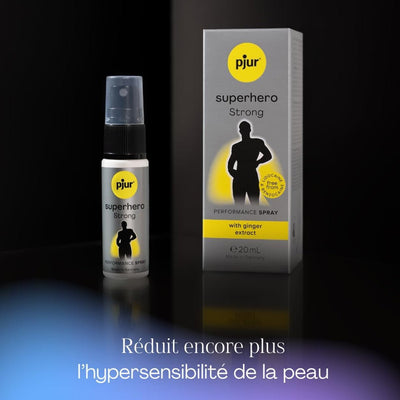 Pjur Super Hero Spray - Effet Retardant & Soin Intime - Condomz