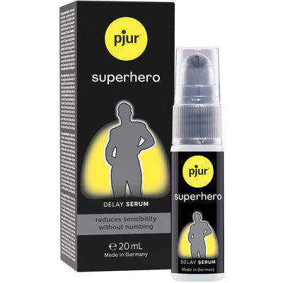 Pjur SuperHero Serum - Effet Retardant & Soin Intime - Condomz