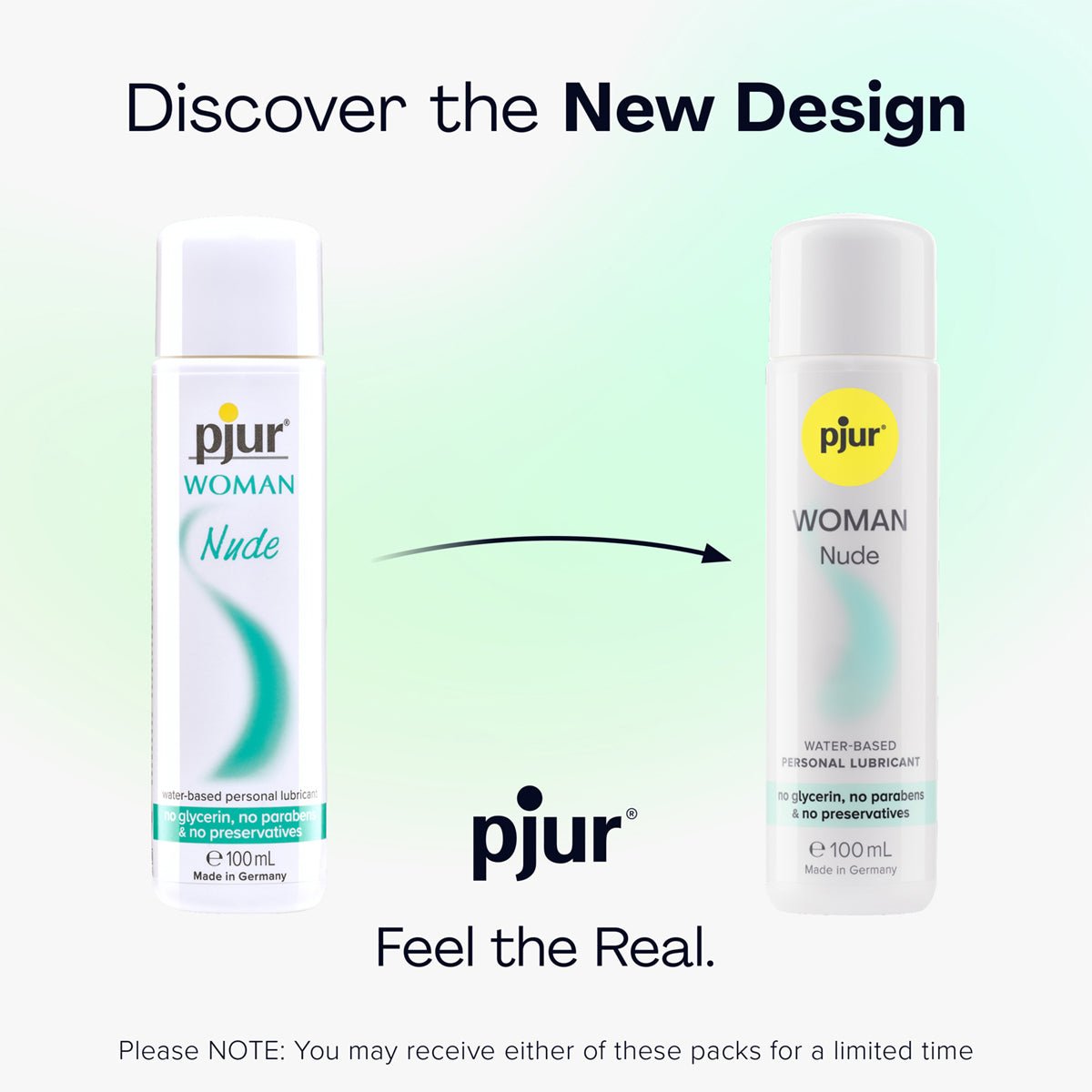 Pjur Woman Nude - Hydratant & À Base d'Eau - Condomz