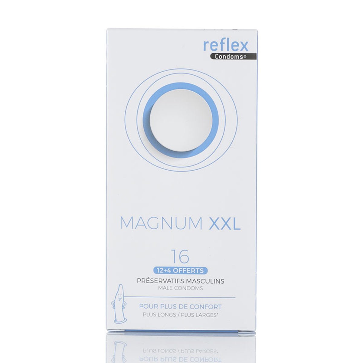 Reflex Magnum XXL - Latex & 70 Microns - Condomz