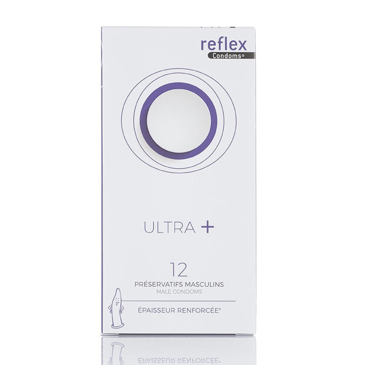 Reflex Ultra+ - Extra-Résistant & 53 mm - Condomz