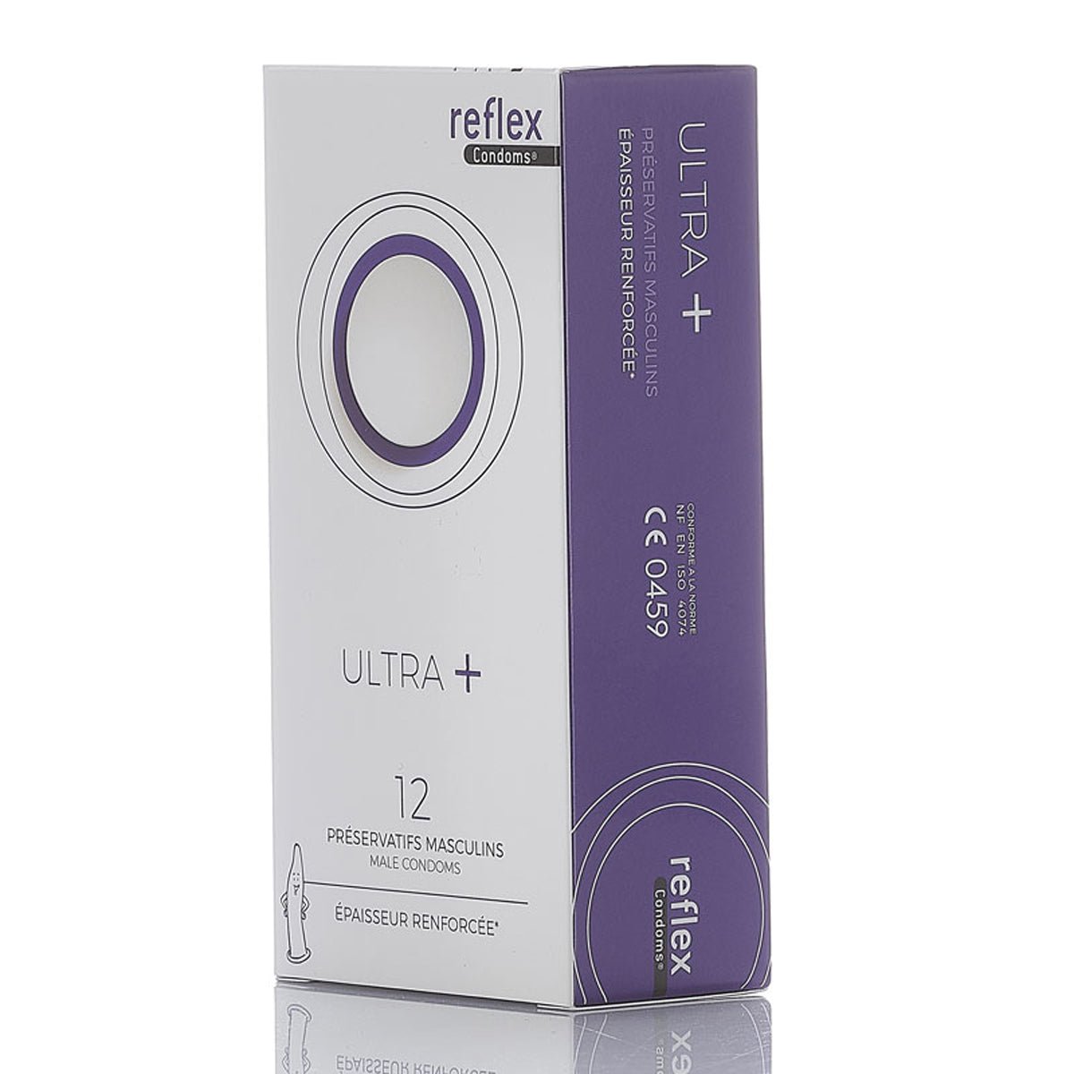 Reflex Ultra+ - Extra-Résistant & 53 mm - Condomz