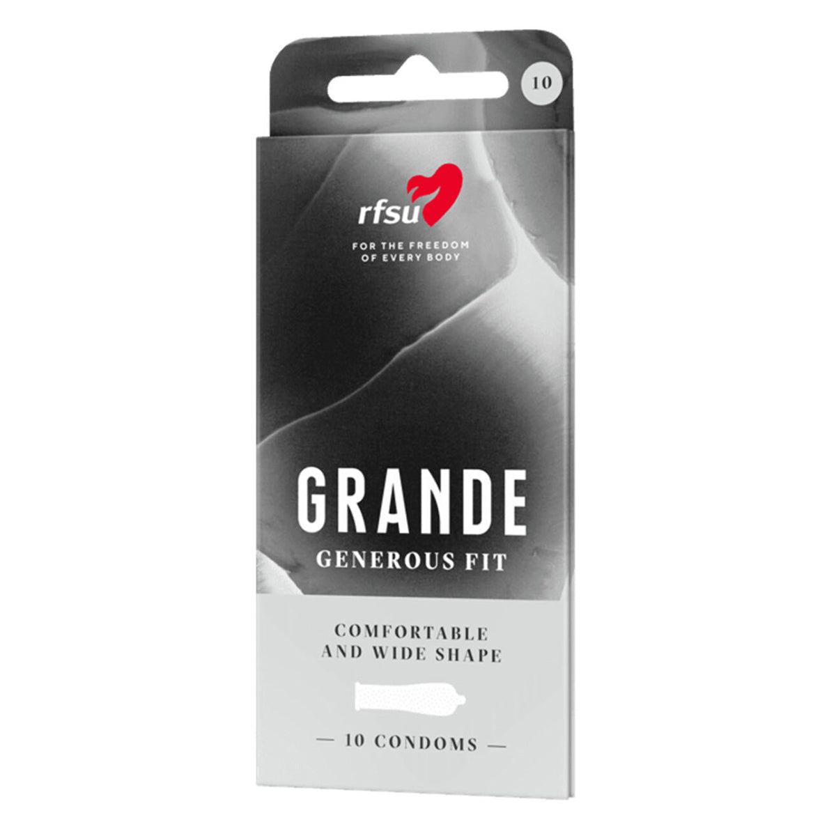 Rfsu Grande - Extra-Lubrifié & Évasé - Condomz