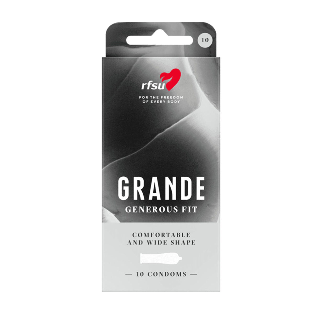 Rfsu Grande - Extra-Lubrifié & Évasé - Condomz