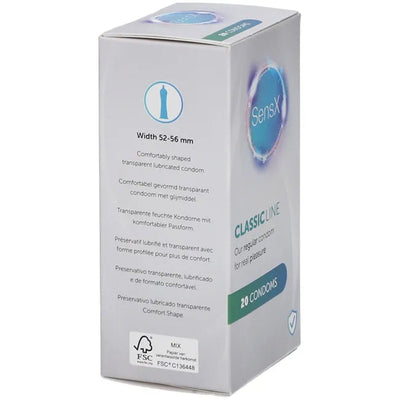 SensX Classic Line - Évasé & Anatomique - Condomz