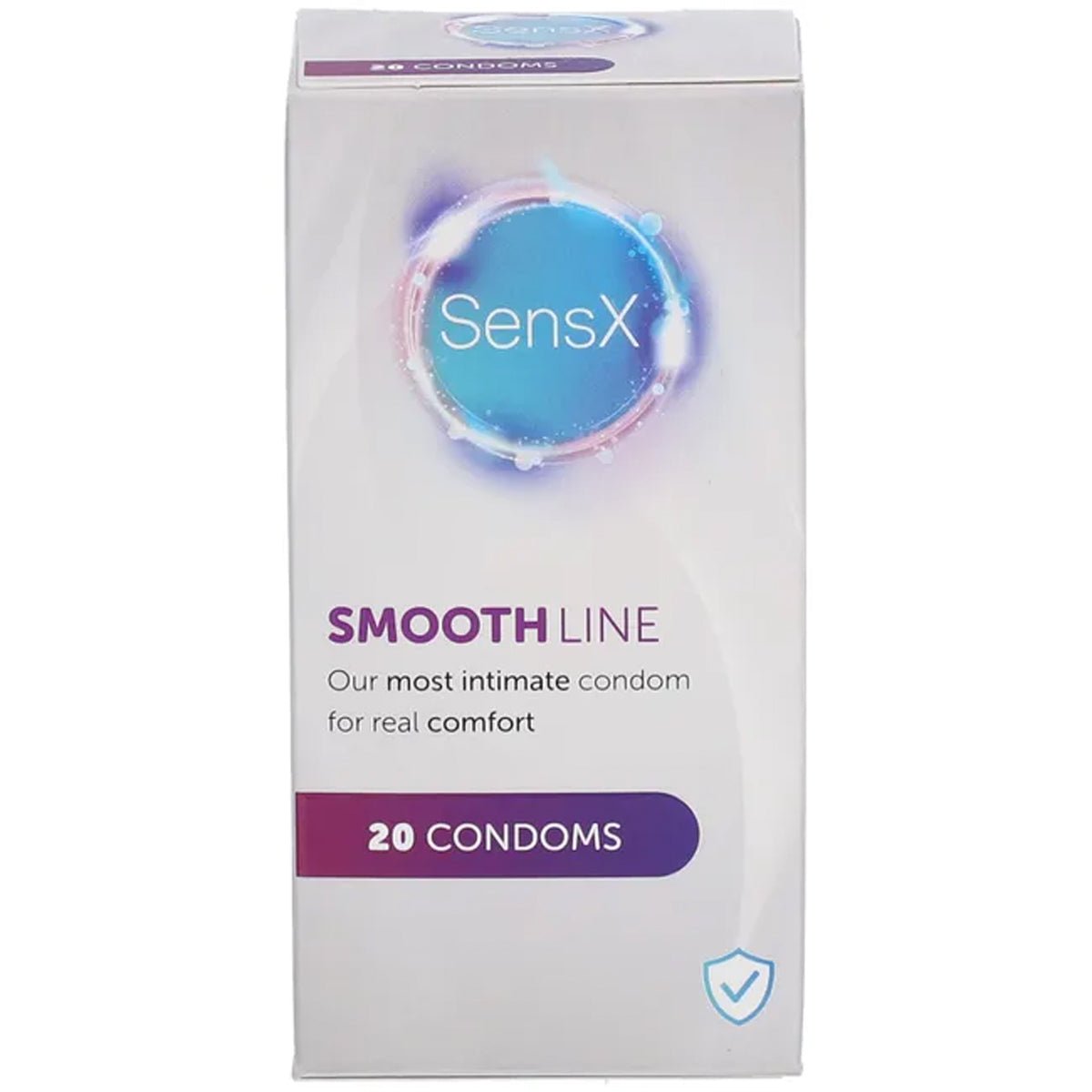 SensX Smooth Line - Évasé & Extra-Lubrifié - Condomz