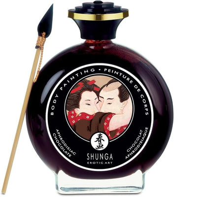 Shunga Body Painting Chocolat - Parfums Assortis - Condomz