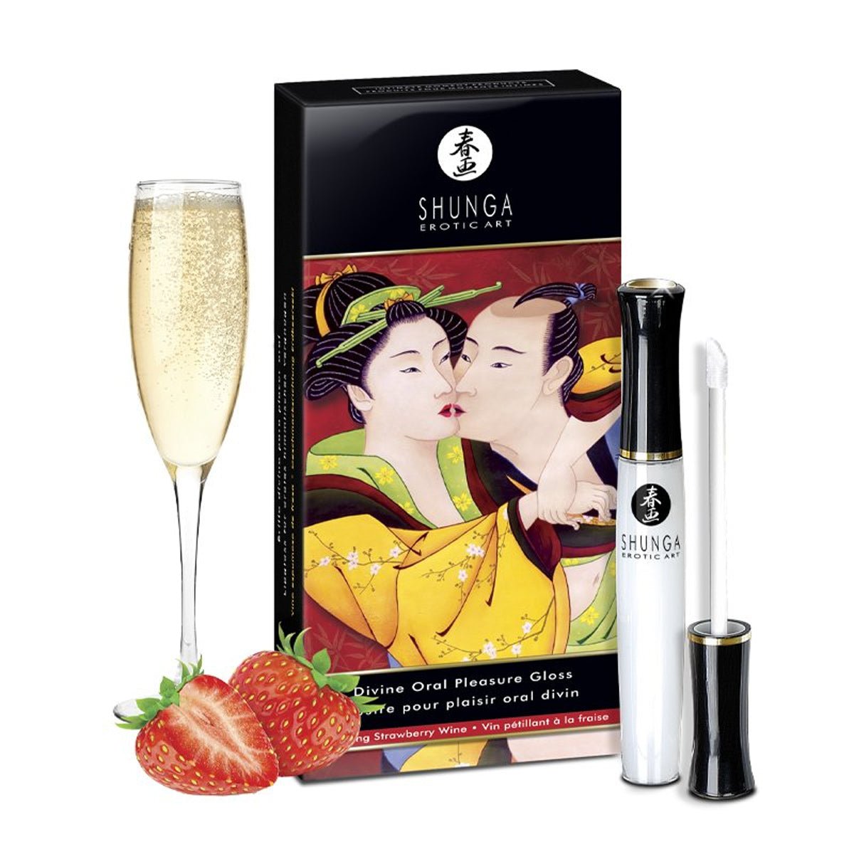 Shunga Gloss pour plaisir oral - Parfumé & Effet Chauffant - Condomz
