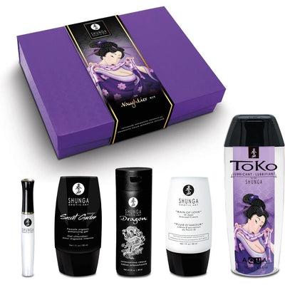 Shunga Naughtier Kit - Effet Picotant & À Base d'Eau - Condomz