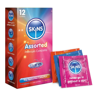 Skins Assorted - Perlé & Nervuré - Condomz