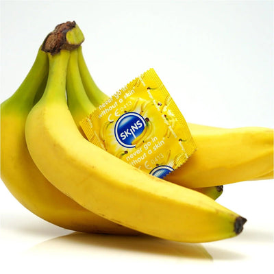 Skins Banana - Parfumé & Extra-Lubrifié - Condomz