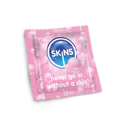 Skins Bubblegum - Parfumé & Extra-Lubrifié - Condomz