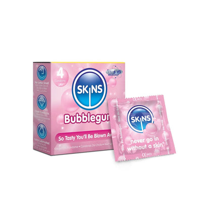 Skins Bubblegum - Parfumé & Extra-Lubrifié - Condomz