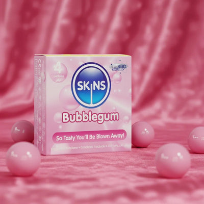 Skins Bubblegum - Parfumé & Extra-Lubrifié - Condomz