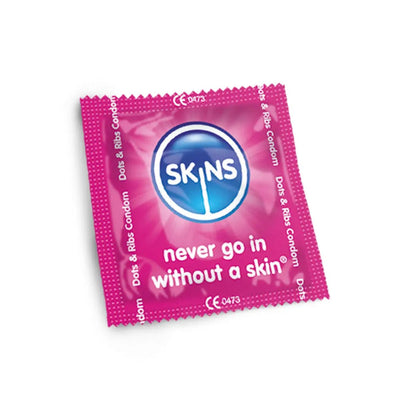 Skins Dots & Ribs - Perlé - Condomz