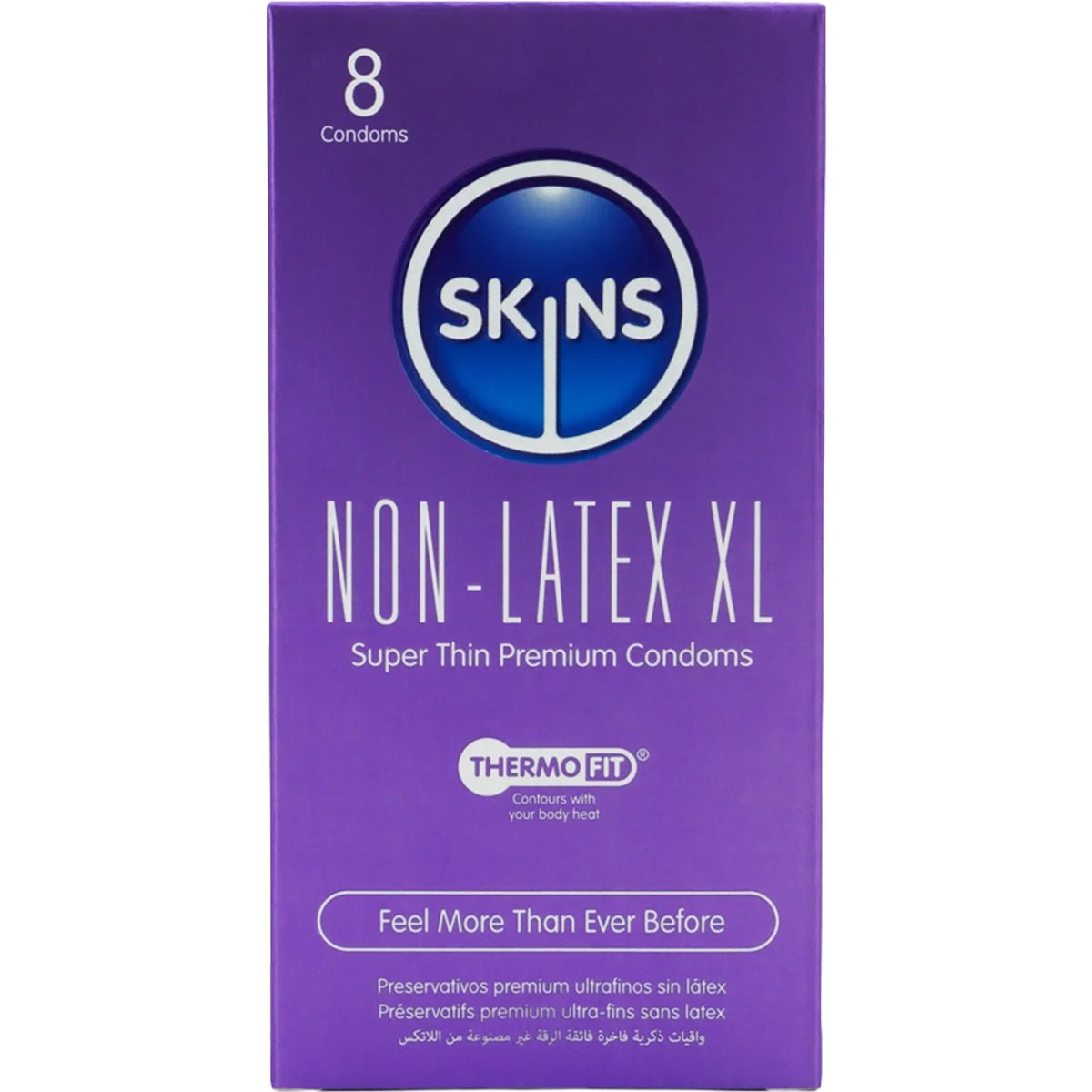 Skins Non-Latex XL - Grande Taille & Ultra-Fin - Condomz