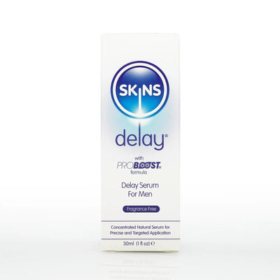 Skins Sérum retardant naturel - Lubrifiant Intime - Condomz