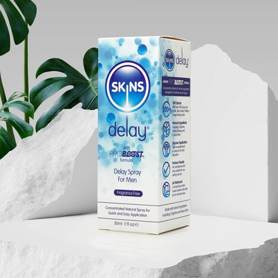 Skins Spray Retardateur Naturel - À Base d'Eau - Condomz