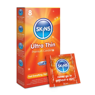 Skins Ultra Thin - Ultra-Fin & Extra-Lubrifié - Condomz
