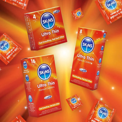 Skins Ultra Thin - Ultra-Fin & Extra-Lubrifié - Condomz