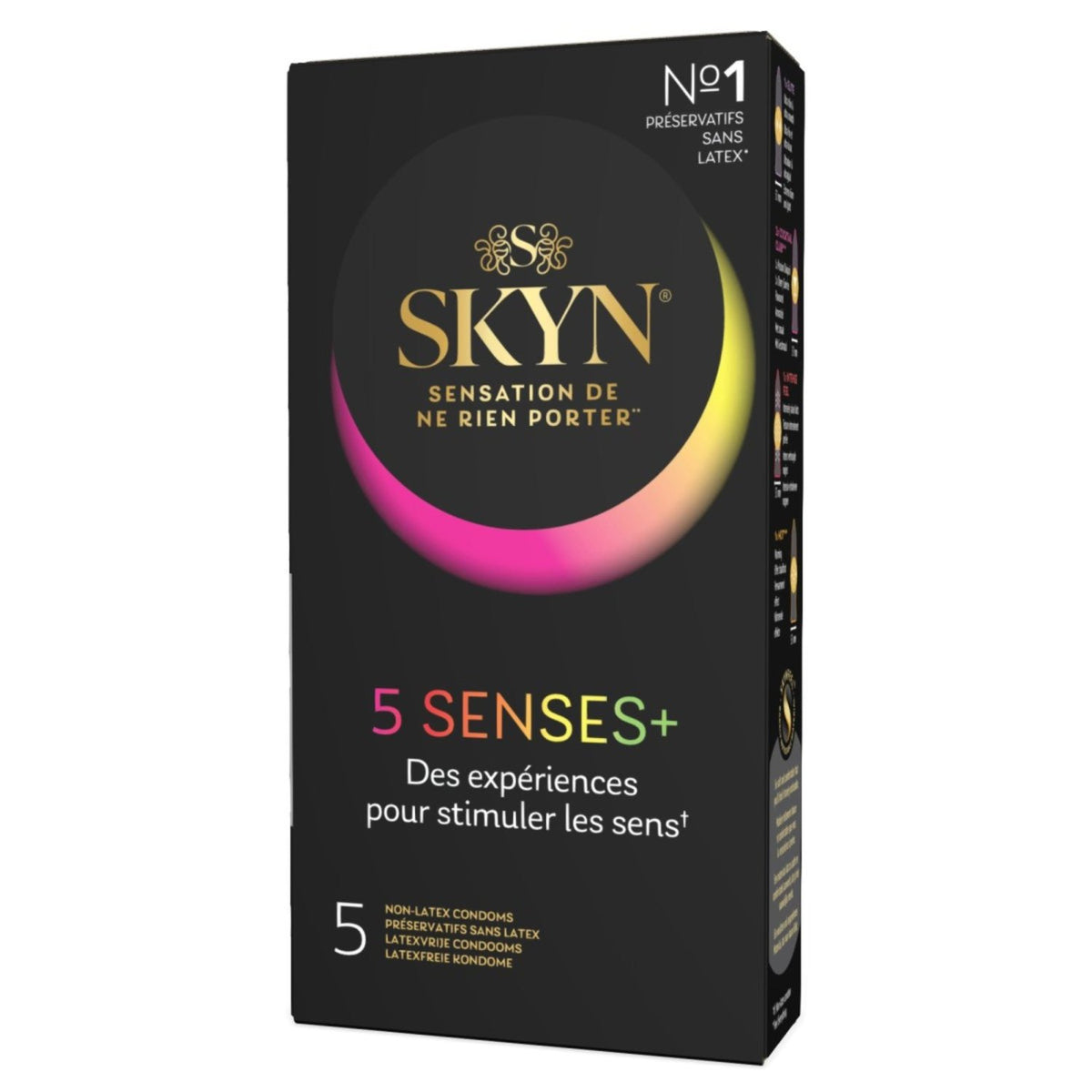 Skyn 5 Senses - Sans Latex & Ultra-Fin - Condomz
