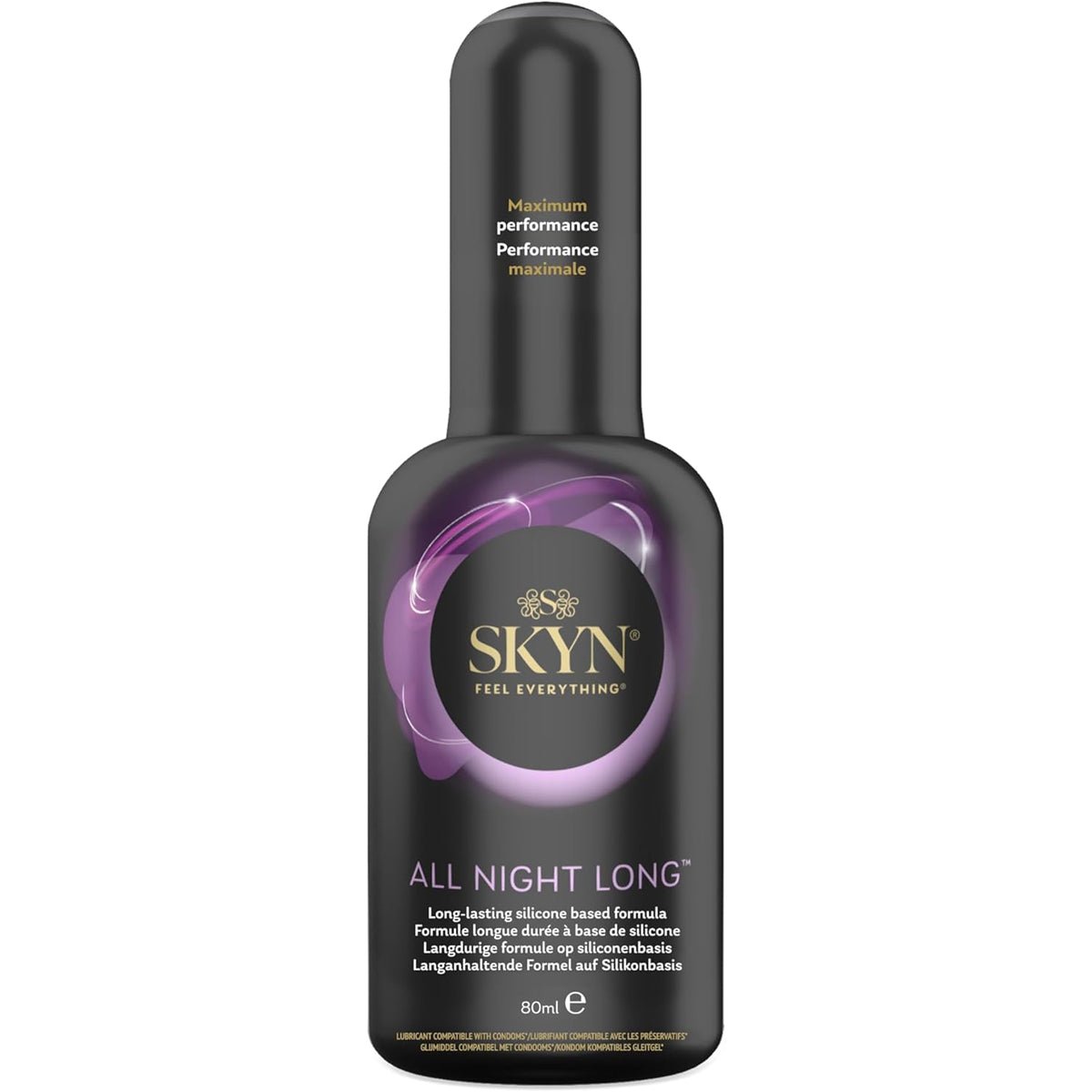 Skyn All Night Long - Longue Durée & À Base de Silicone - Condomz