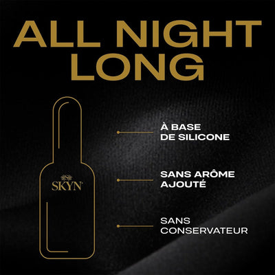 Skyn All Night Long - Longue Durée & À Base de Silicone - Condomz