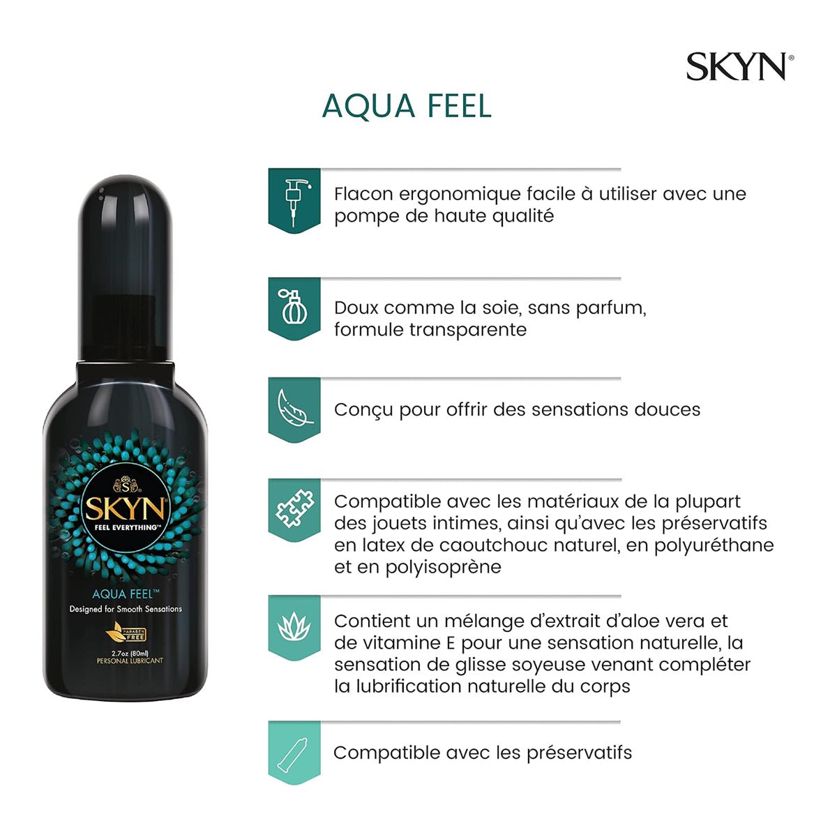 Skyn Aqua Feel - Hydratant & Apaisant - Condomz