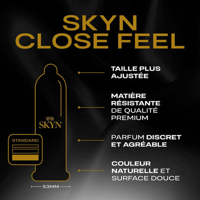 Skyn Close feel - Taille Ajustée & Ultra-Fin - Condomz