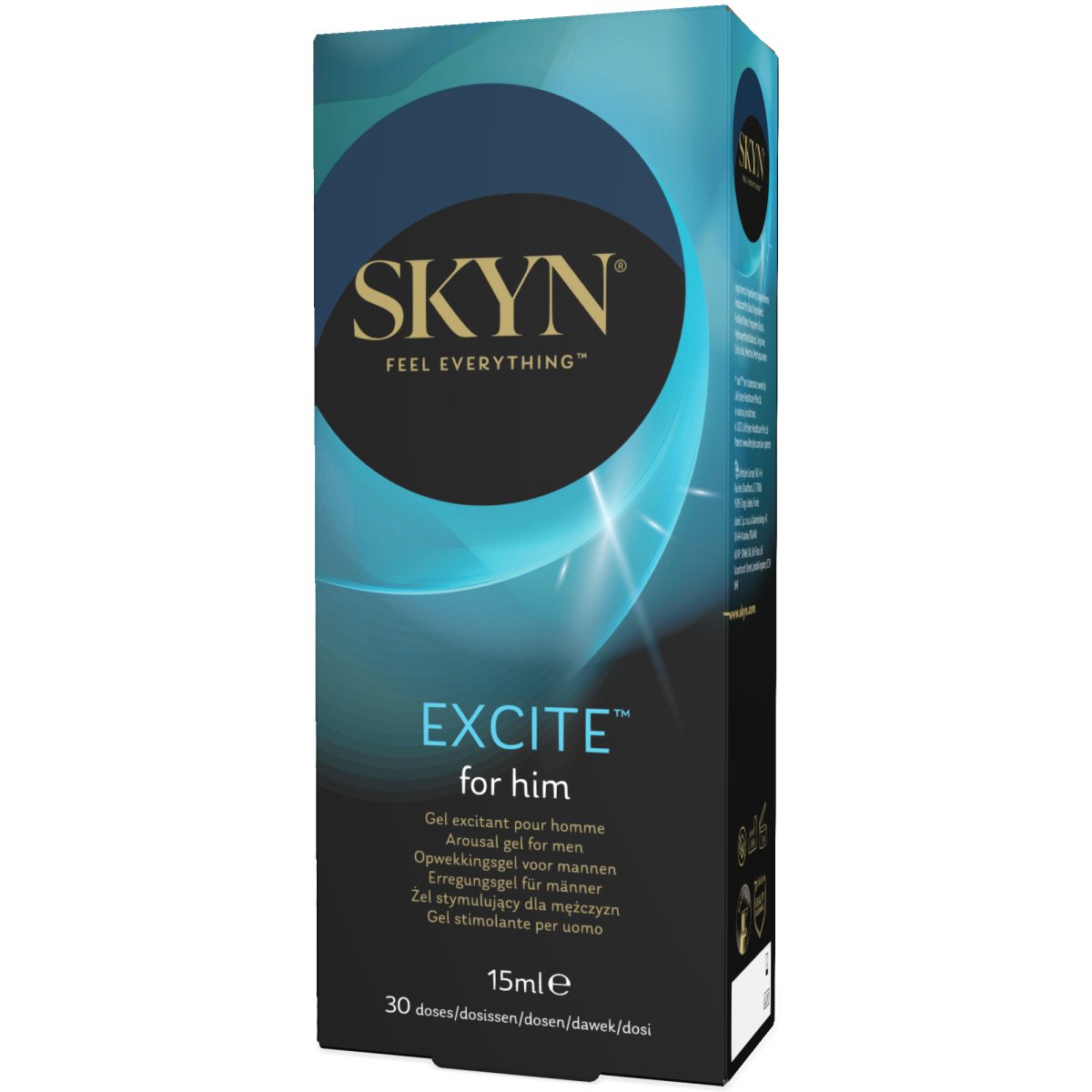 Skyn EXCITE for him - Effet Picotant & Effet Chauffant - Condomz