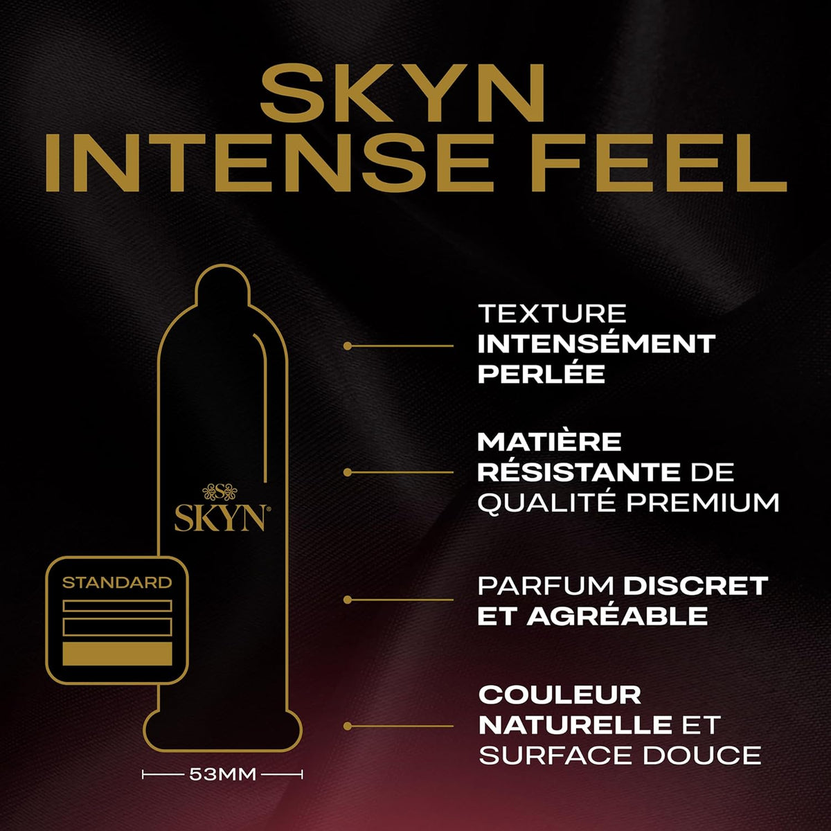 Skyn Intense Feel - Sans Latex & Perlé - Condomz